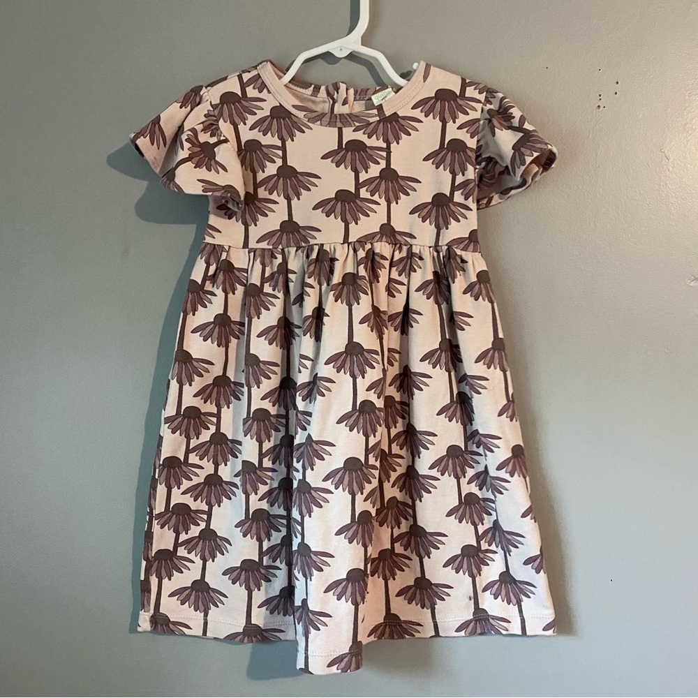 Kate Quinn Echinacea Flutter Sleeve Dress